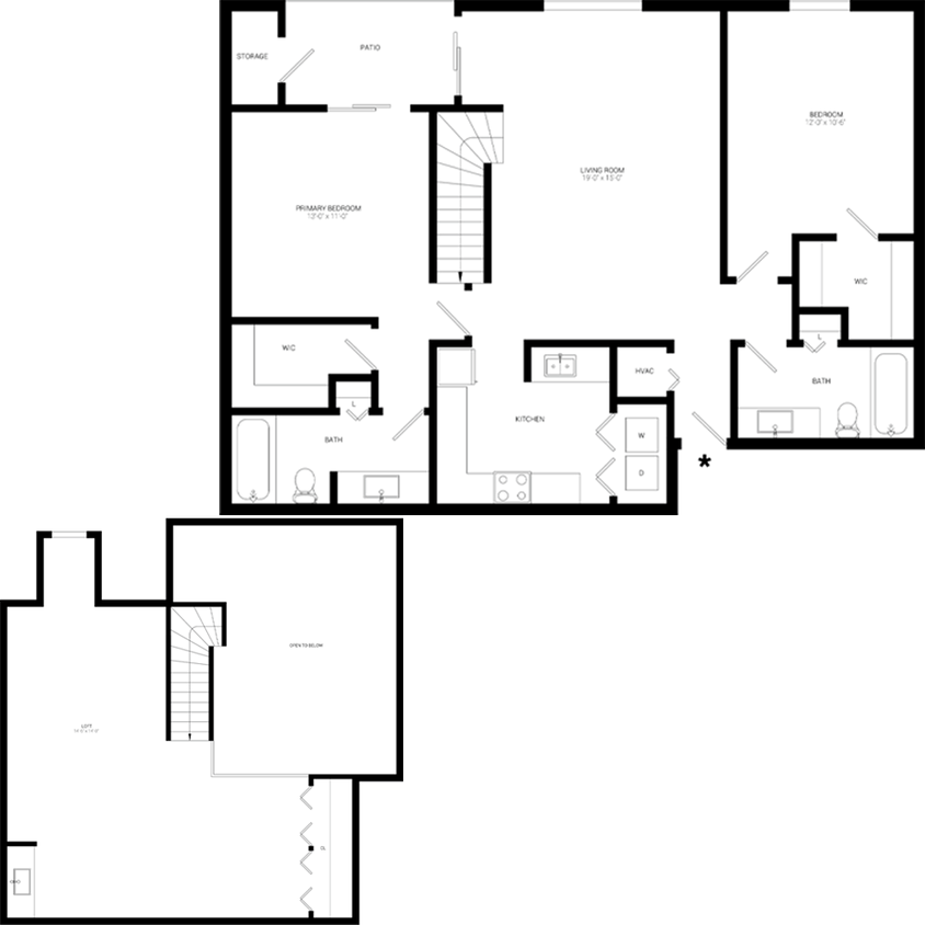 Floor Plan - The Escape