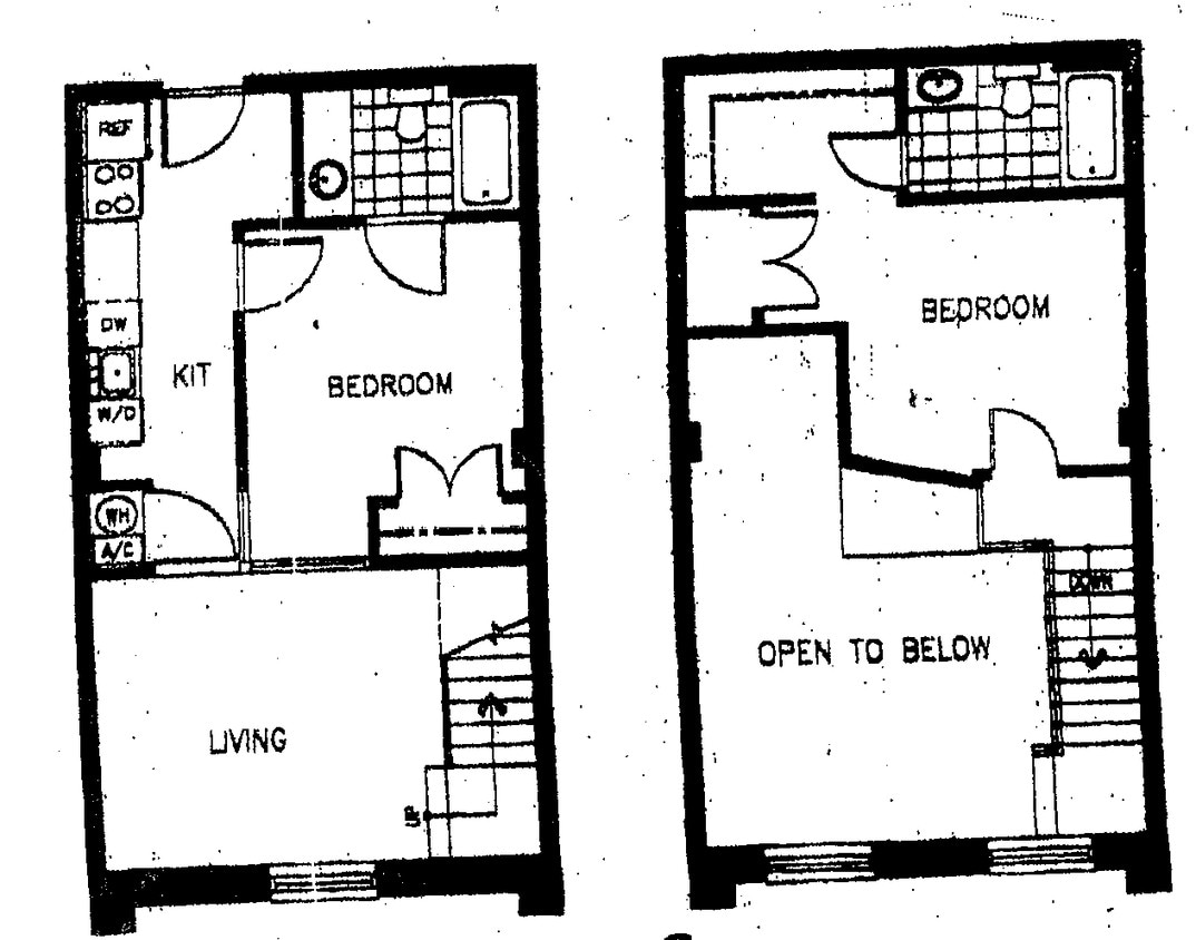 2BR/2BA - Two Bedroom