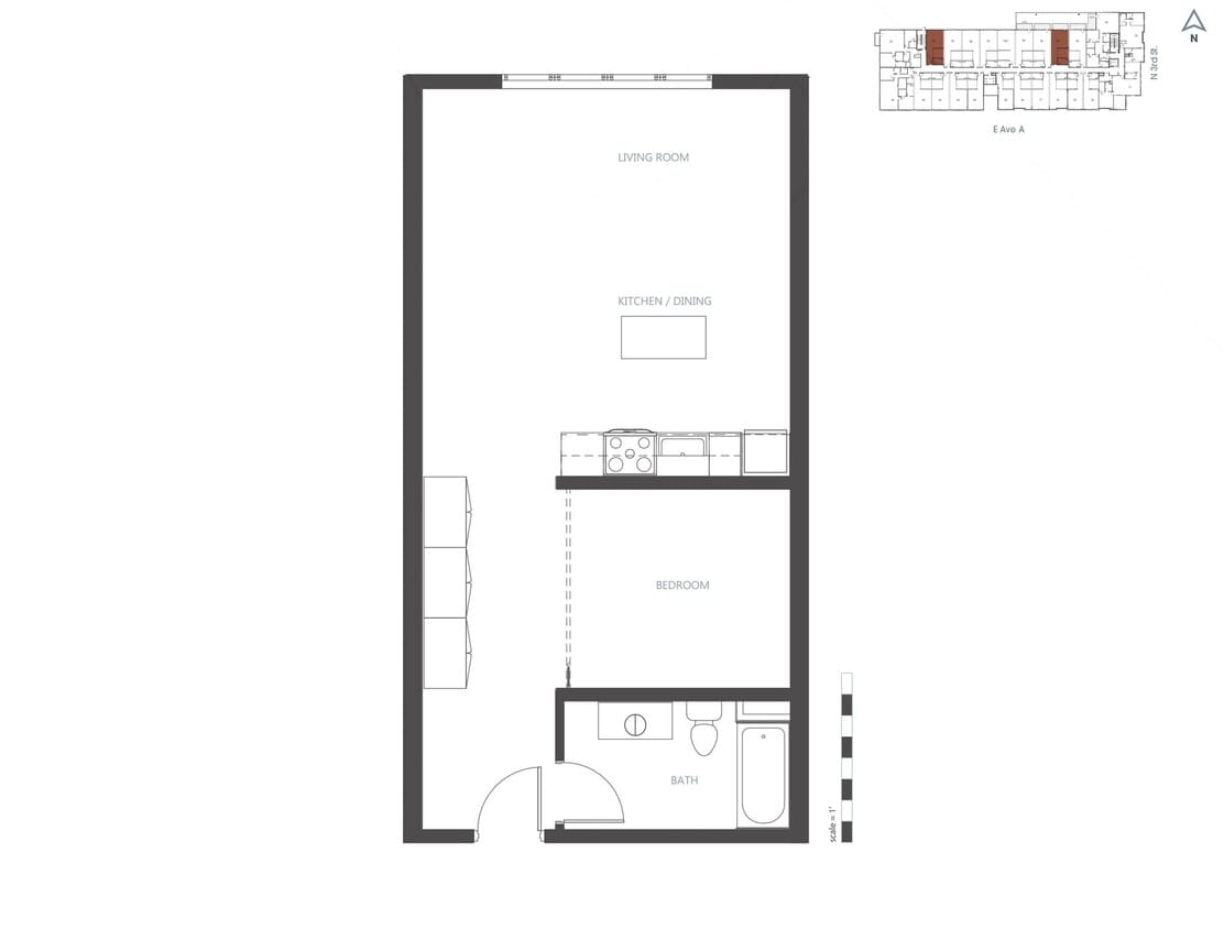 Floor Plan - Floor Plan L 0/1 - no balcony