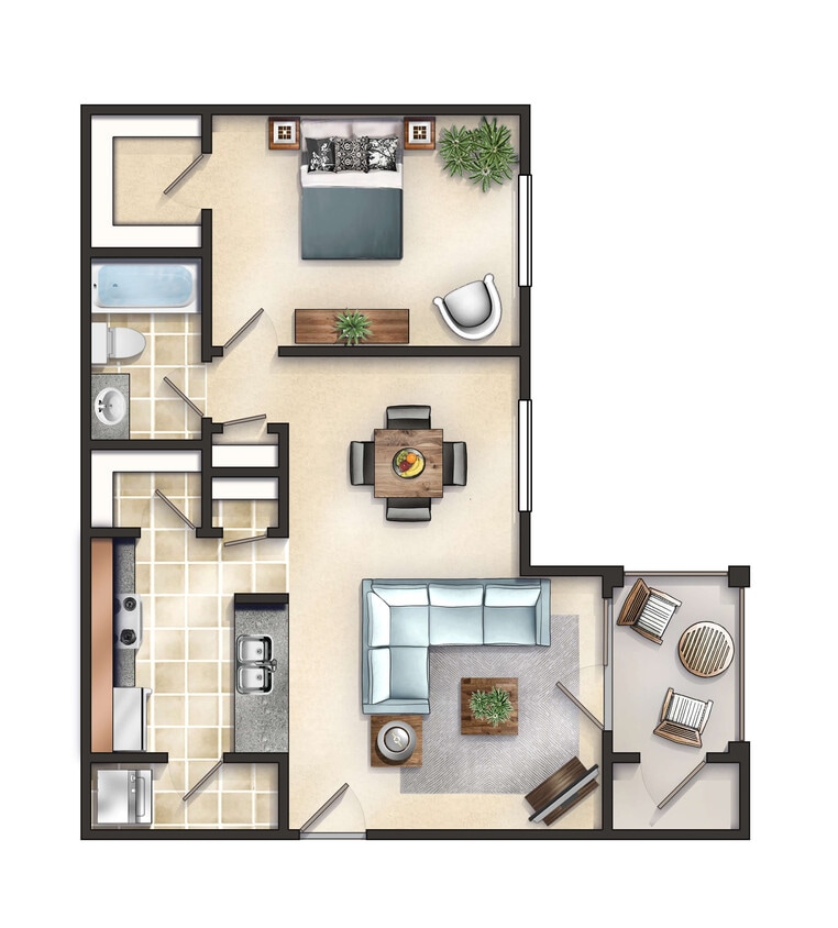 Floor Plan - The Grenadier