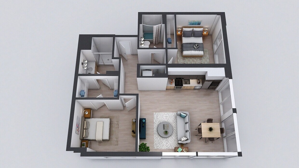 Floor Plan - C3 Affordable / MULTE