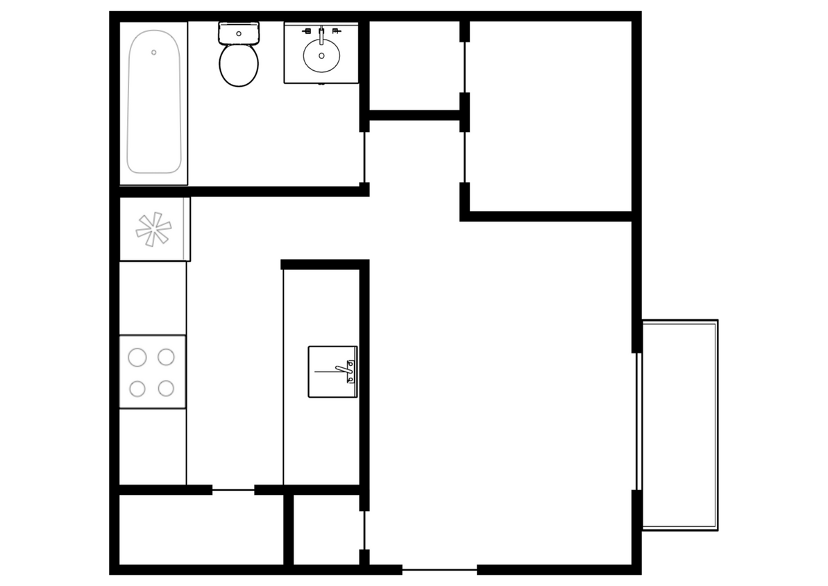 Floor Plan - A1P South