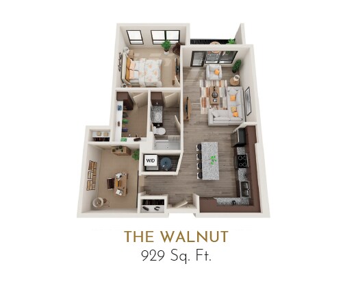 Floor Plan - The Walnut        