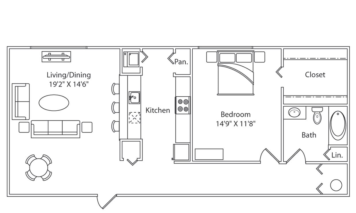 Floor Plan - The Deco