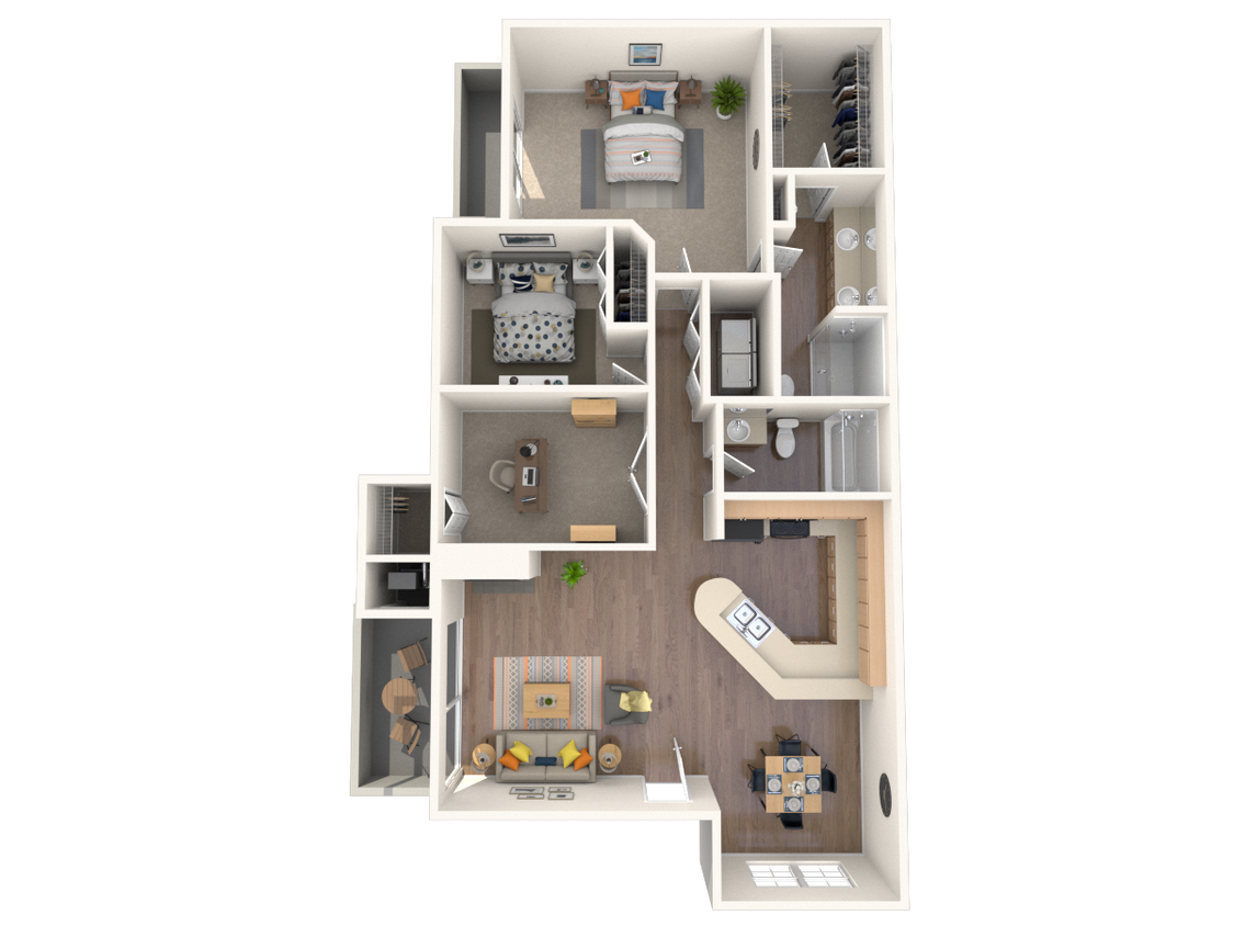 Floor Plan -  The Marina	