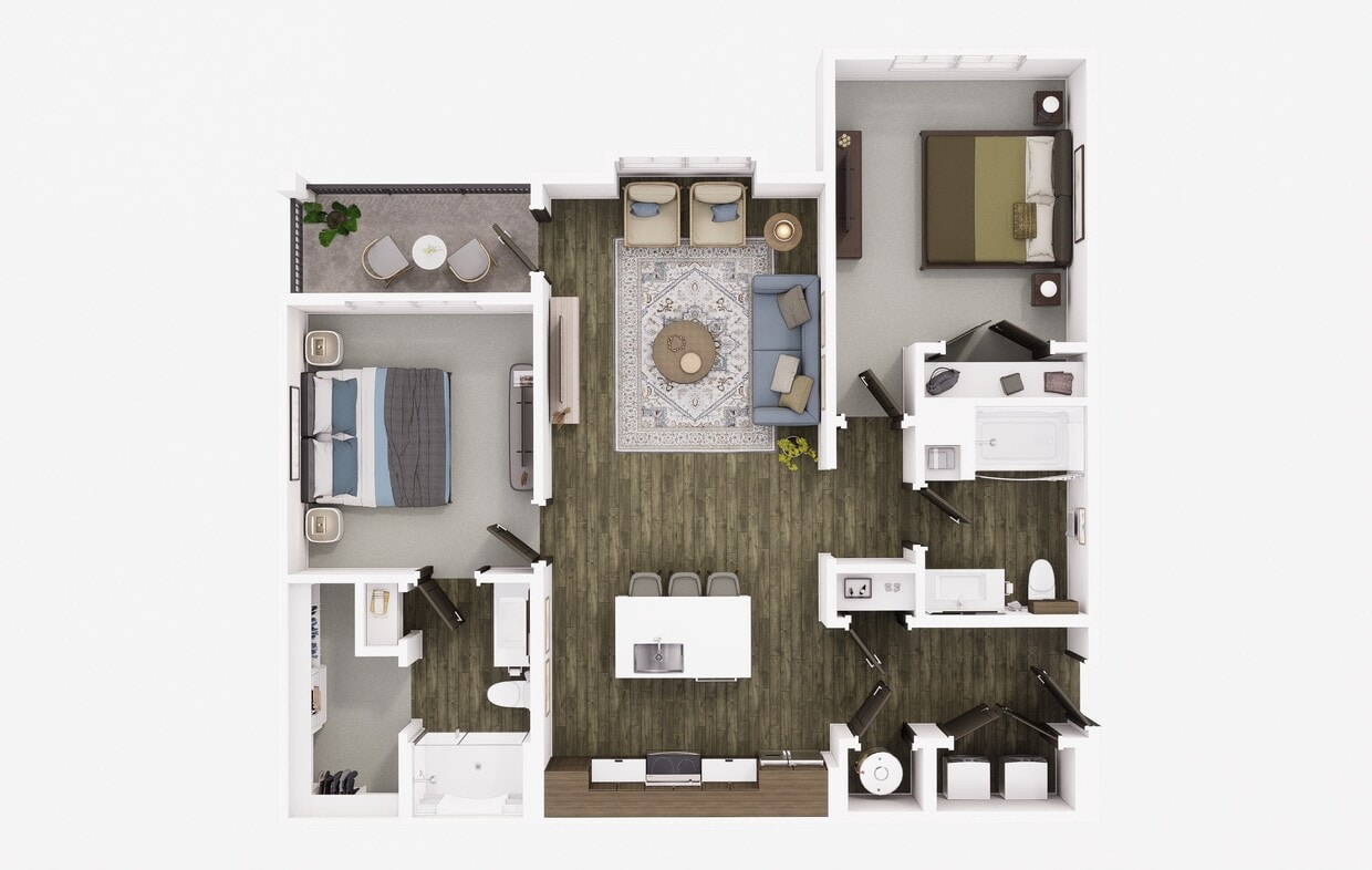 Floor Plan - Damen B1A