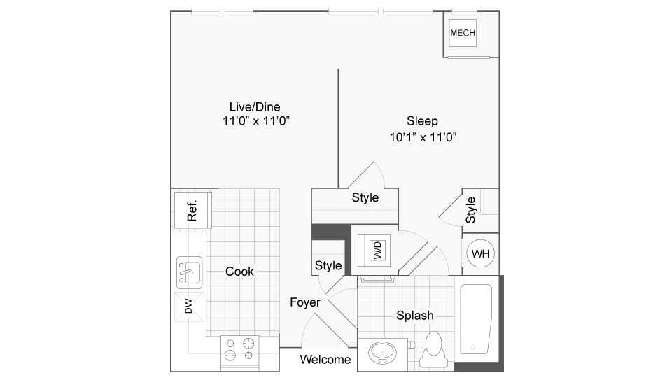 Floor Plan - Fayette Affordable