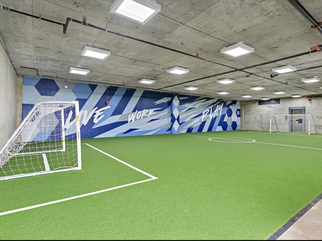 Indoor Soccer Field - Flashcube Apartments