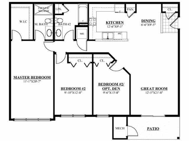 Birch 1,348 sq. ft. - Birch