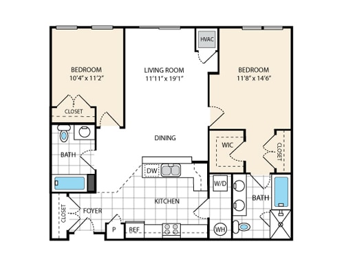 Floor Plan - MODEL E