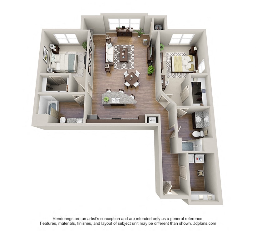 Floor Plan - The Cole B