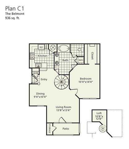 Floor Plan - Plan C1