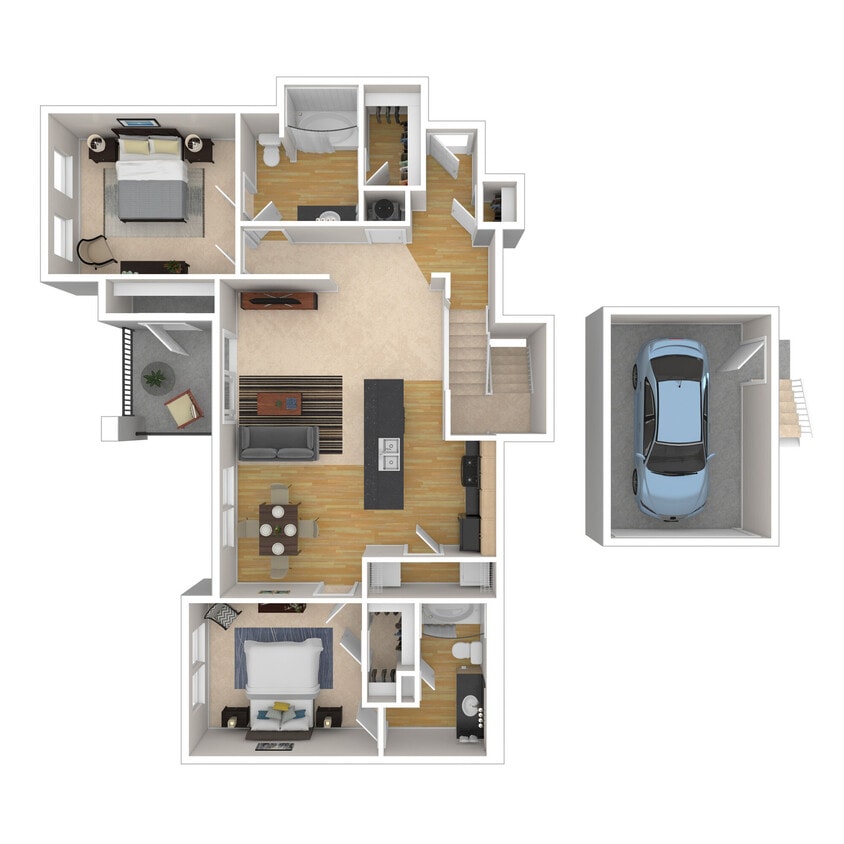 Floor Plan - The Heston