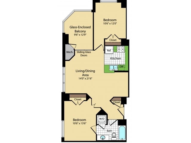 The Clarendon w Den - The Clarendon with Den