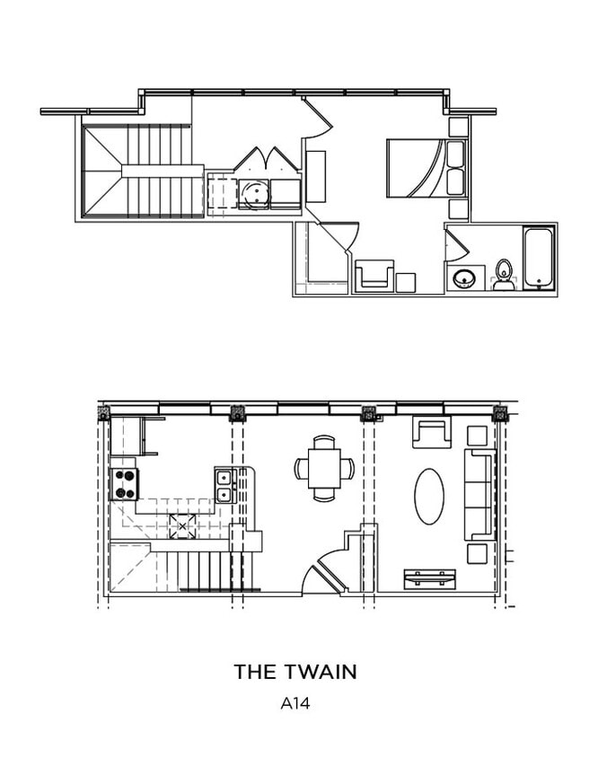 Floor Plan - The Twain