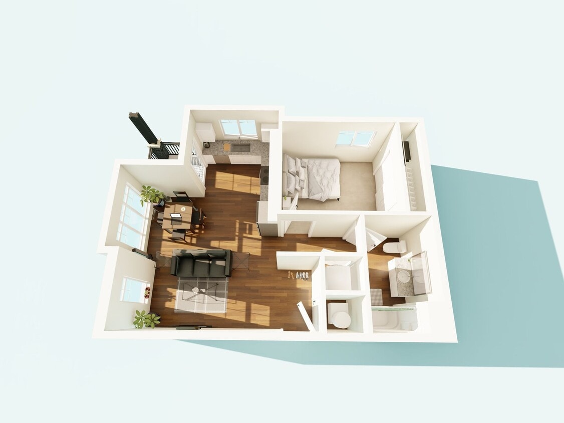 Floor Plan - Executive Suite - Balcony