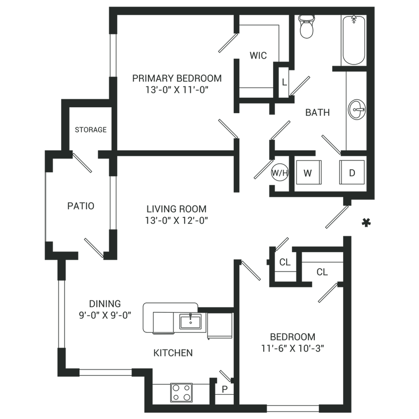 Floor Plan - Rainier