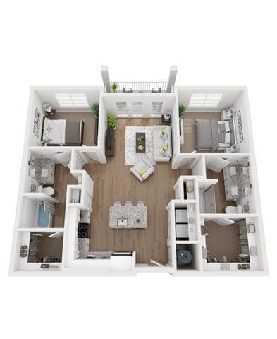 Floor Plan - B-1