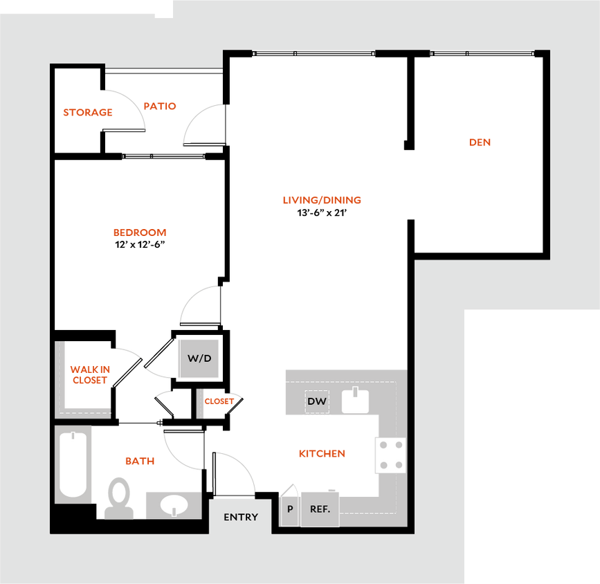 Floor Plan - Plan 1M