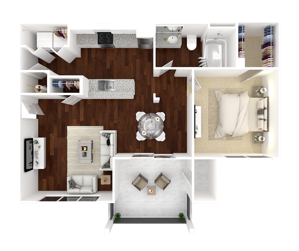 Floor Plan - The Adams
