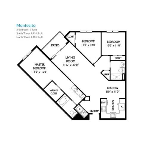 Floor Plan - Montecito