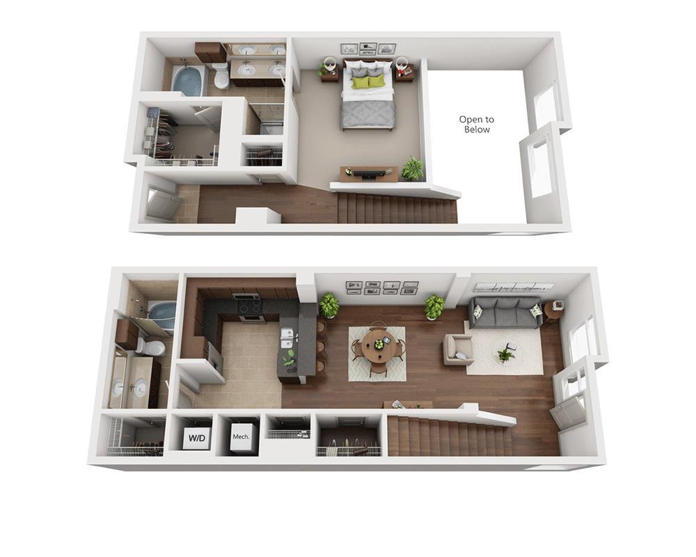 Floor Plan - Plan TH1 (A2AT)
