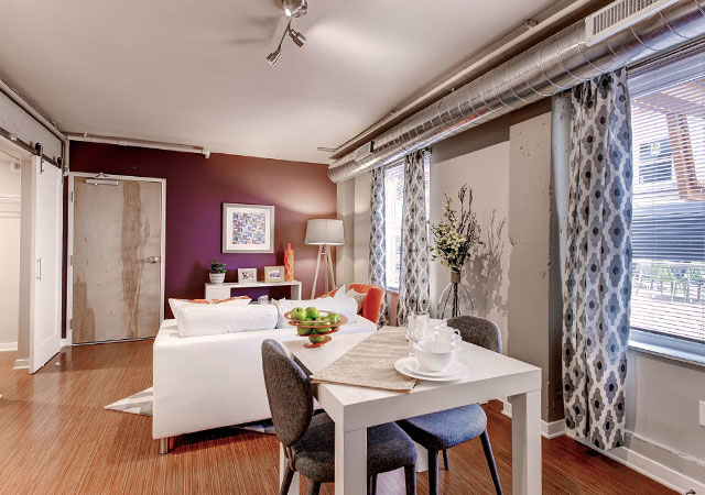 Model Dining area - Avenue 8 at Mayfair