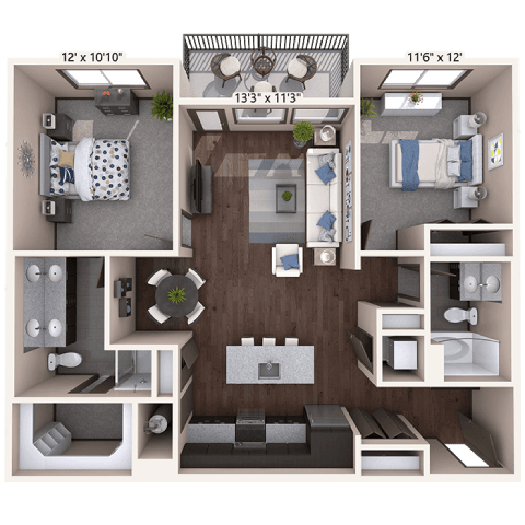 Floor Plan - Warren