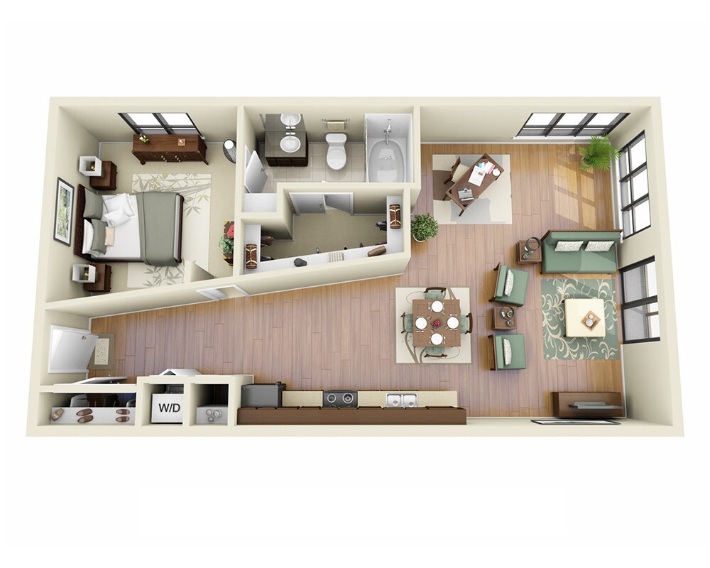 Floor Plan - Miramar (A1D)