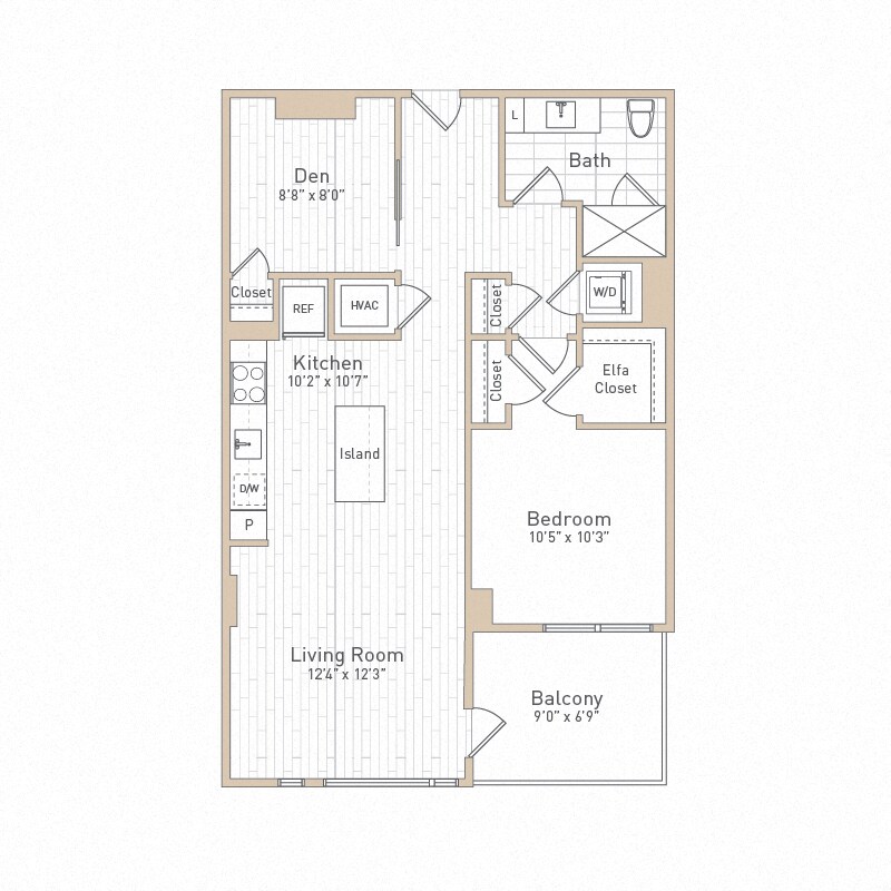 Floor Plan - A35D - Rise