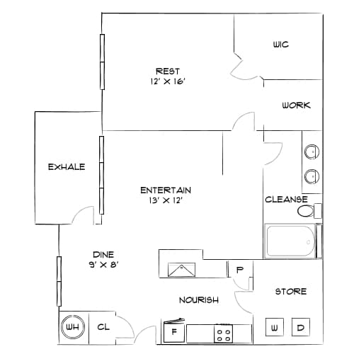 Floor Plan - Design 1C