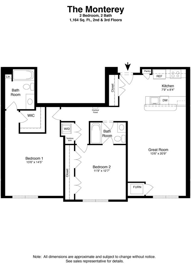 Floor Plan - Monterey