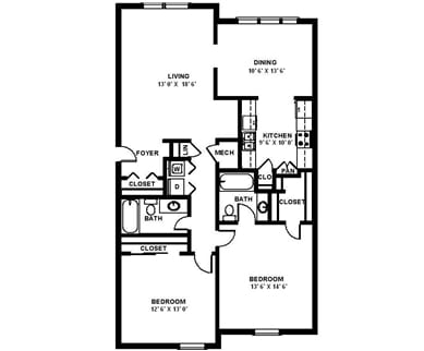 2BR/2BA - 2x2G