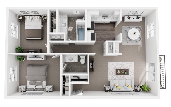 Floor Plan - Fairview Classic
