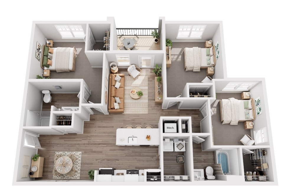 Floor Plan - The Hartford