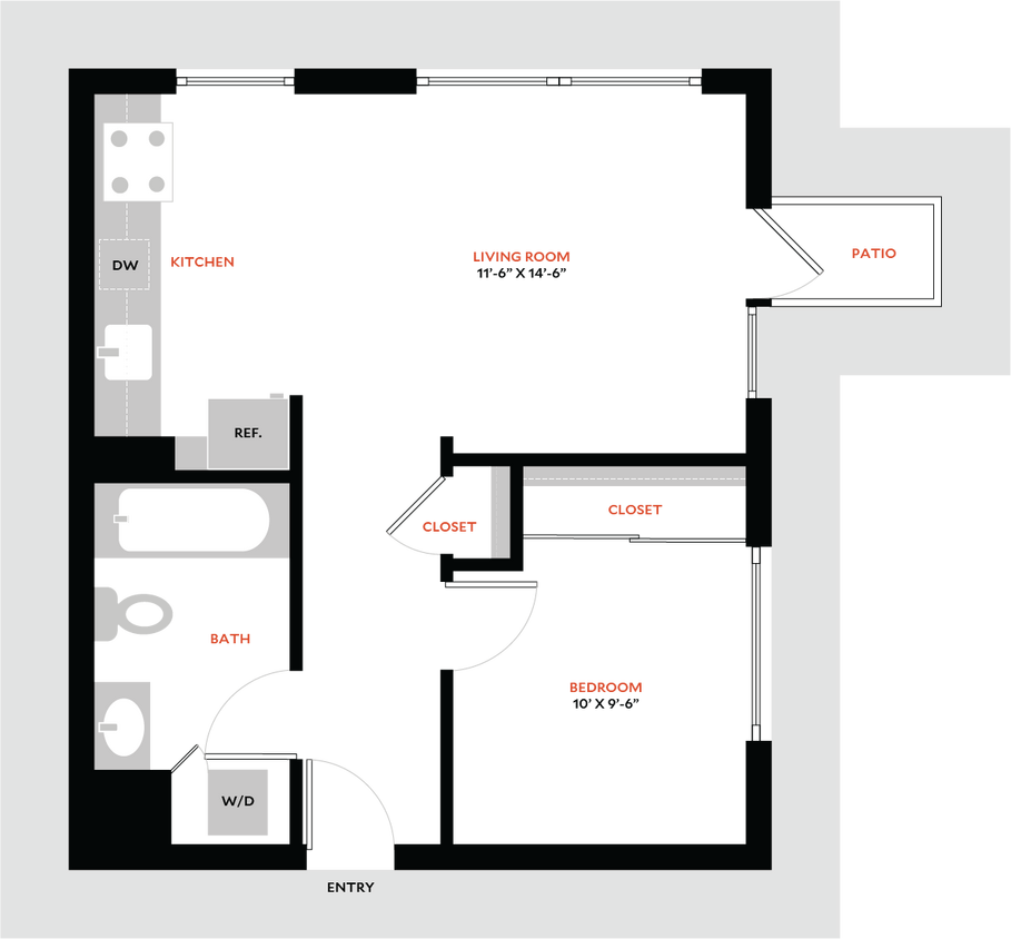 Floor Plan - Plan 1E