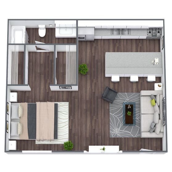 Floor Plan - Studio