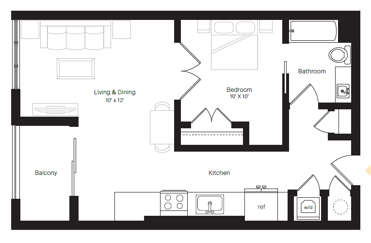 Floor Plan - A6 (318)