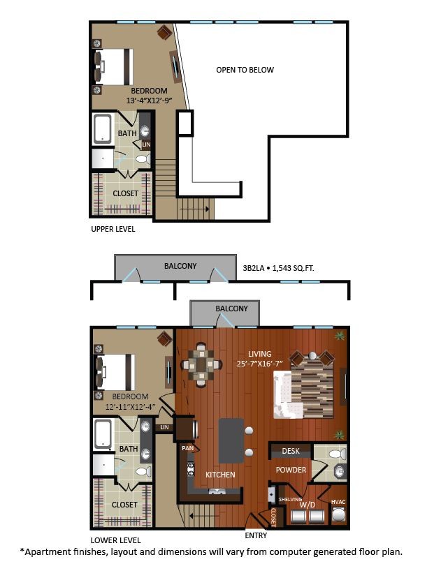 Floor Plan - 3B2L