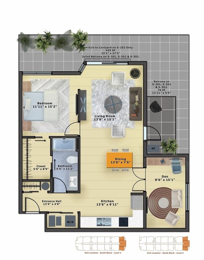 Floor Plan - Turquoise