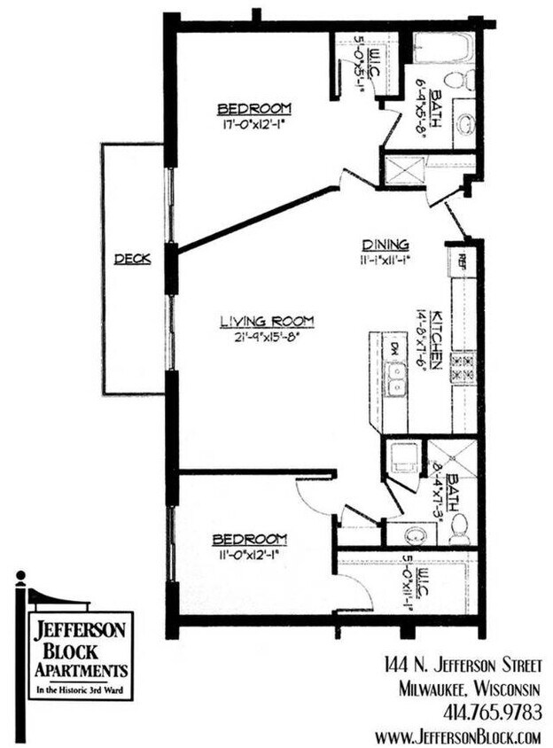 2 Bed / 2 Bath - 1,170 SF - 2 Bed / 2 Bath - 1,170 SF
