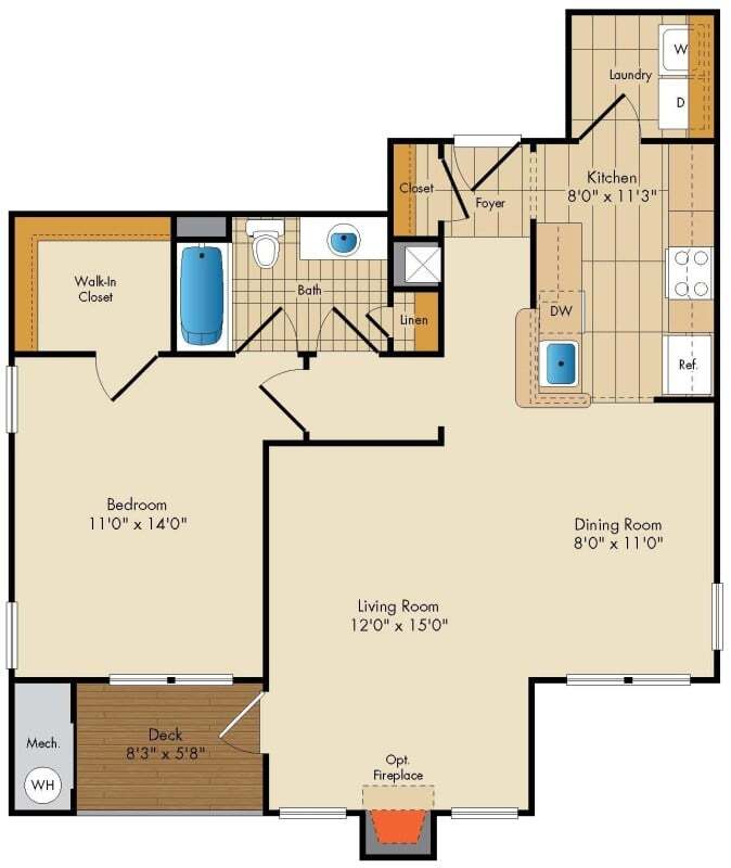 Floor Plan - Hampstead