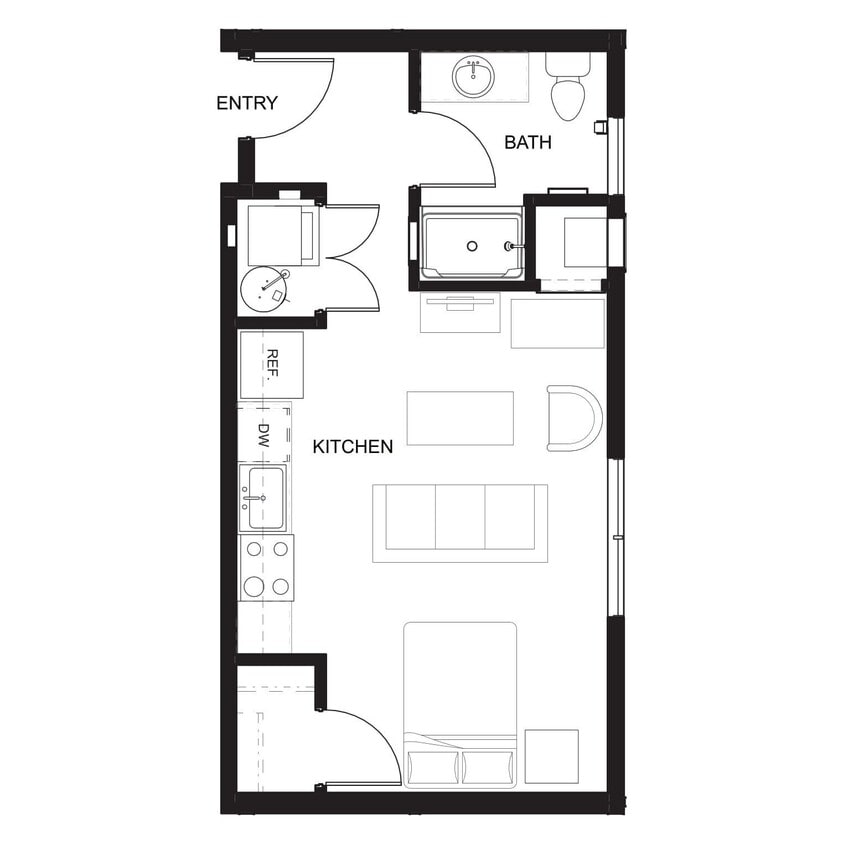 Floor Plan - The Battelle