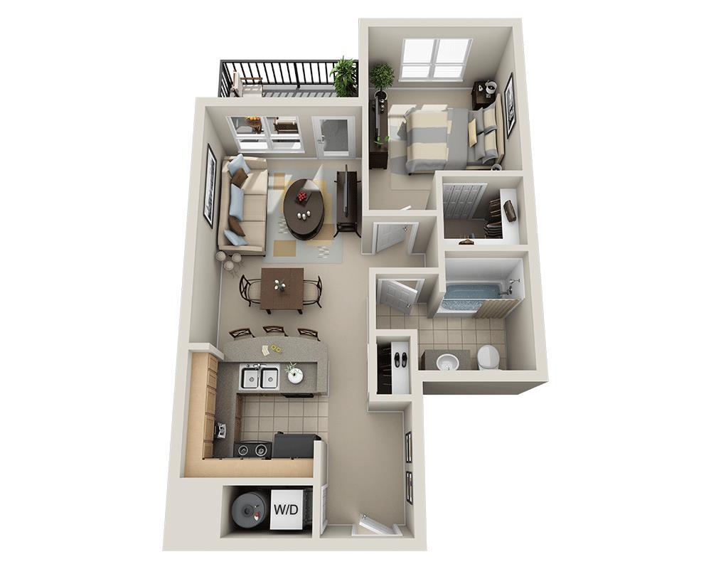 Floor Plan - Plan A1D