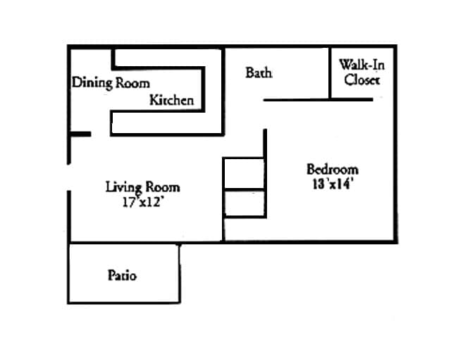 1 BR 1 BA - 1 Bedroom 1 Bathroom Mid-Upgrade