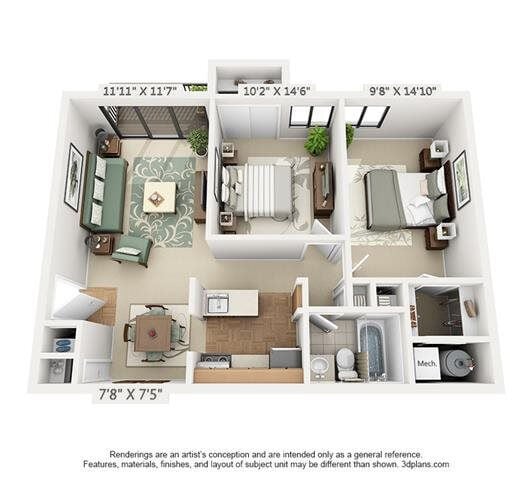 Floor Plan - 2A