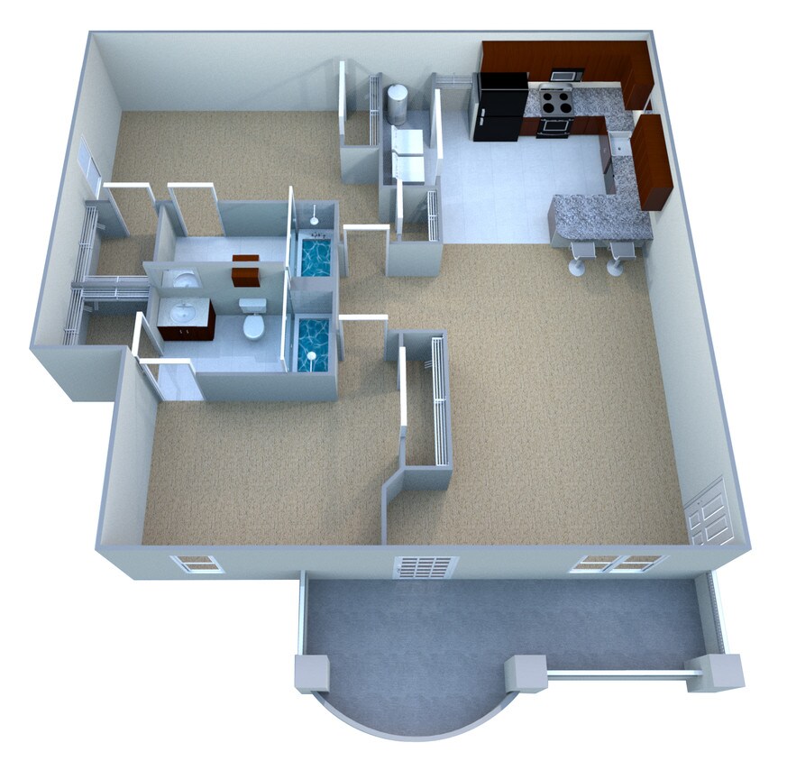 Floor Plan - Custom Deluxe III