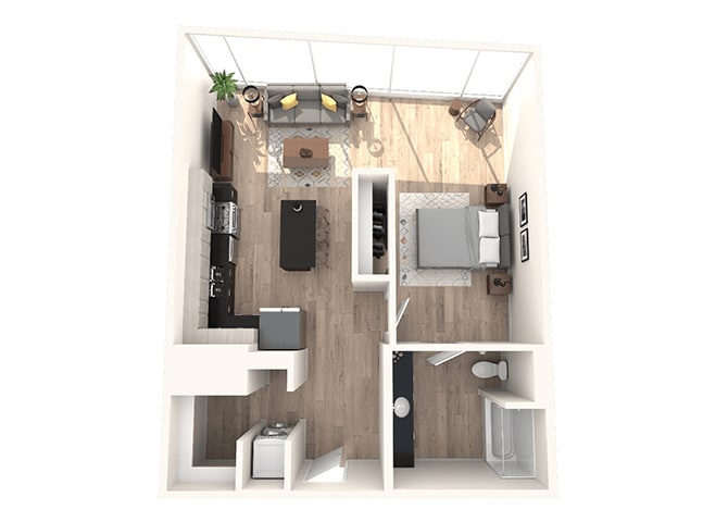 Floor Plan - Studio