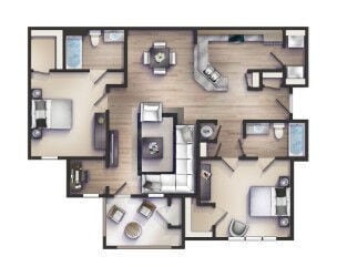 Floor Plan - The Hollow