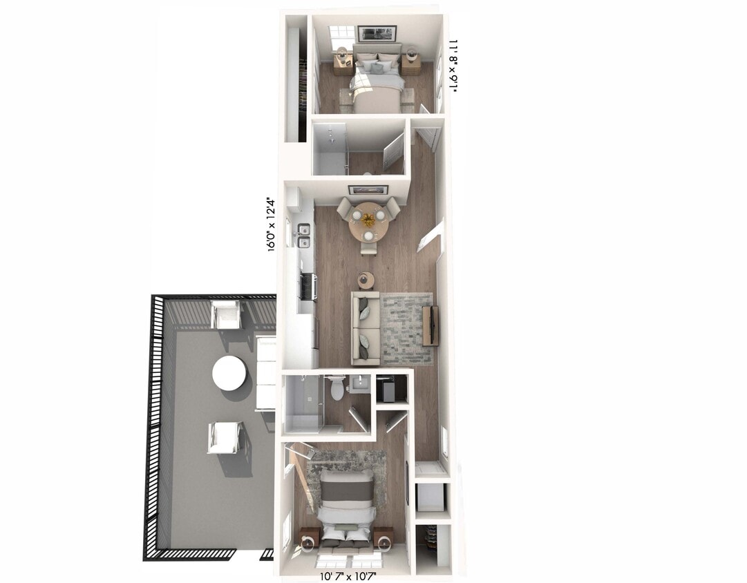 Floor Plan - 730